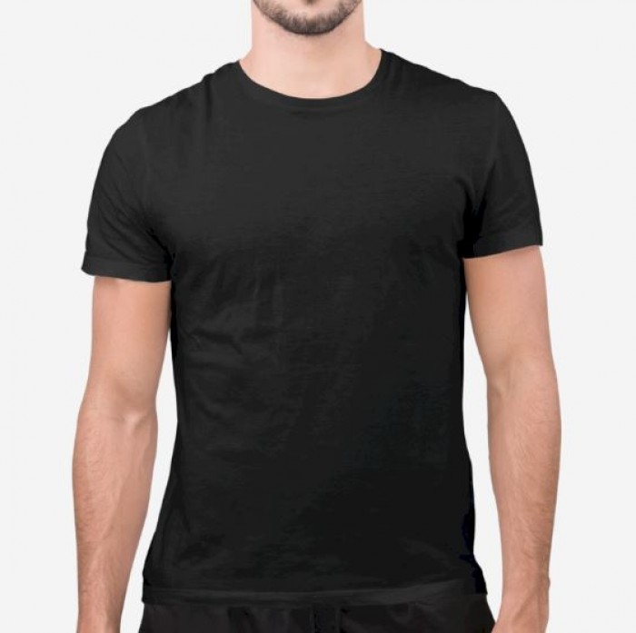 Camiseta unissex adulto personalizada como desejar Cor Preto Tamanho P
