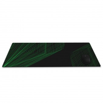 Mousepad Gamer Personalizado 70x35 - Gráficos Verde