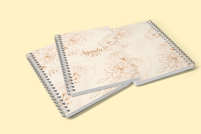 Agenda Floral Personalizada 2026