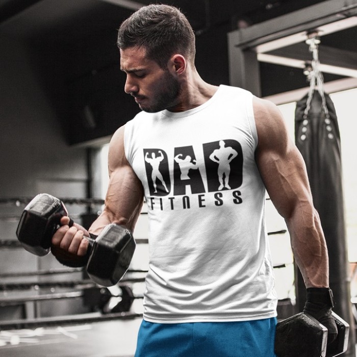 Regata Dad Fitness Dry Uv Personalizamos com Sua Frase