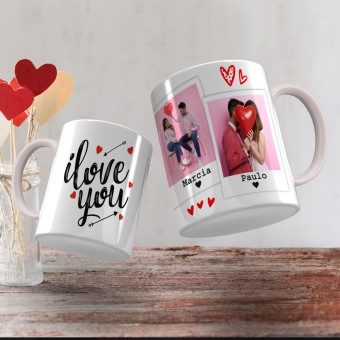 Caneca - Coleção Casal + Foto