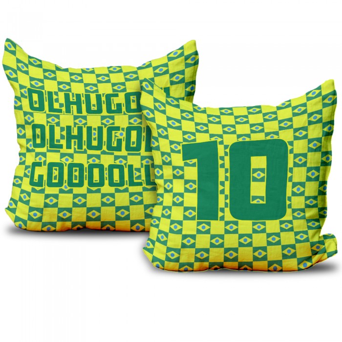 Almofada 40x40 Olhugol 10 Seleção