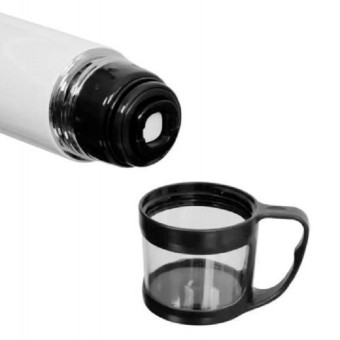 Garrafa Térmica Pai Melhor Amigo - Inox com Copo - 300ml