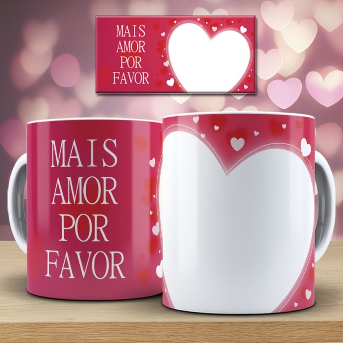 Caneca - Coleção Amor + Foto 