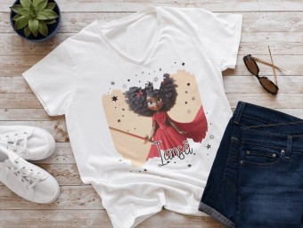 Camiseta Iansã Coleção Orixás - Temos camisetas de Todas as Cores