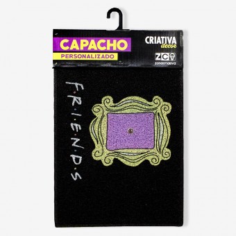 Capacho P/porta Friends Moldura Zona Criativa Original