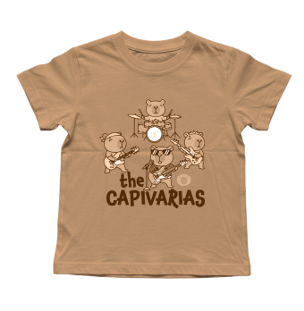Camiseta Capivara Coleção Rock'n'Roll