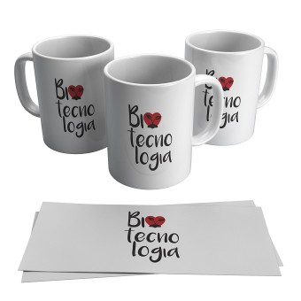 Caneca Personalizada Profissões Profissões Biotecnologia