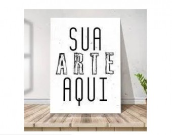 Quadro Placa Decorativo 20x28 - Personalizamos Como Desejar