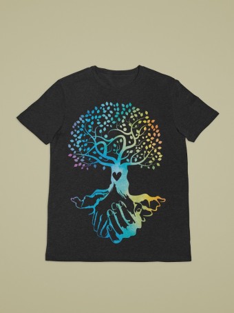 Camiseta Arvore da Vida - Temos de Todas as Cores