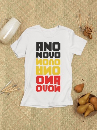 Camiseta Ano Novo Color