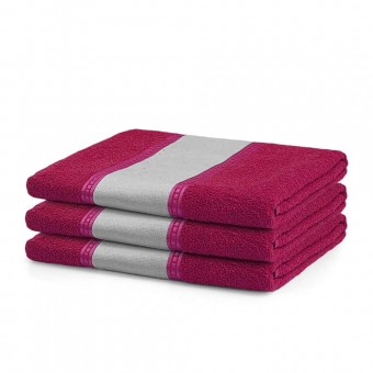 Toalha de Banho Personalizada com Nome, Logo, Como Desejar Cor Pink