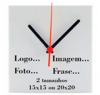 Relógio Azulejo Personalizado Como Desejar