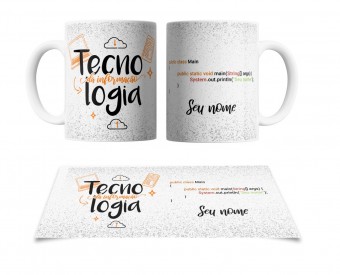 Caneca Personalizada - Coleção - Profissões - Tecnologia da Informação - Java