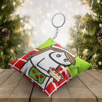 Chaveiro personalizado Flork natal Almochaveiros 