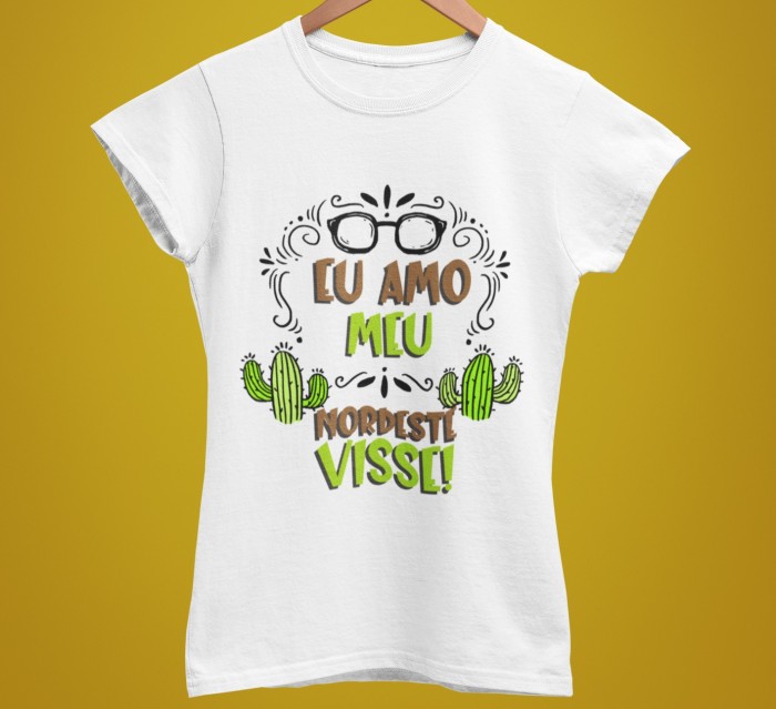 Camiseta Nordeste Feminina e Masculina Modelo 8