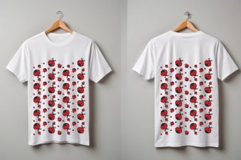 Camiseta Joaninha - Sorte - Prosperidade - Saúde
