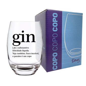 Copo de Vidro Amber 440ml - Perfeito para Seu Gin Tônica! 