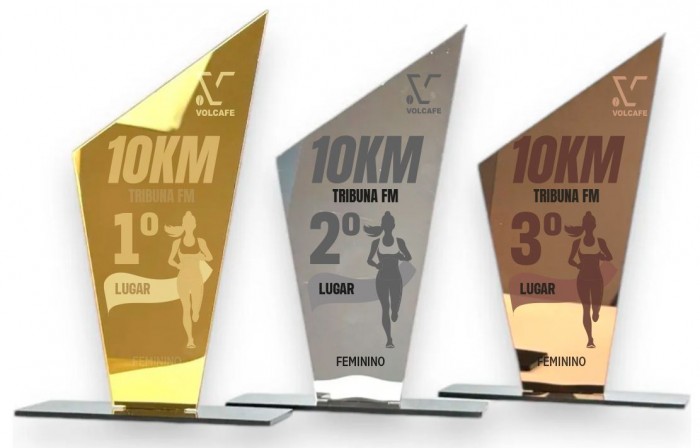 Troféu kit 3 unidades 