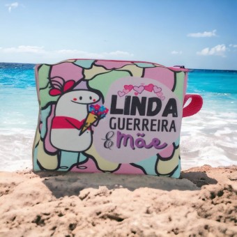 Necessaire Personalizada Linda Guerreira & Mae - Viagem