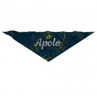 Bandana Pet Personalizada Brasil Graficos