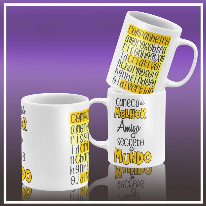 Caneca Melhor Amigo Secreto