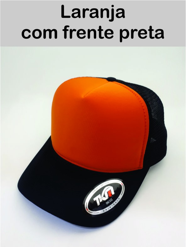 Preto e laranja