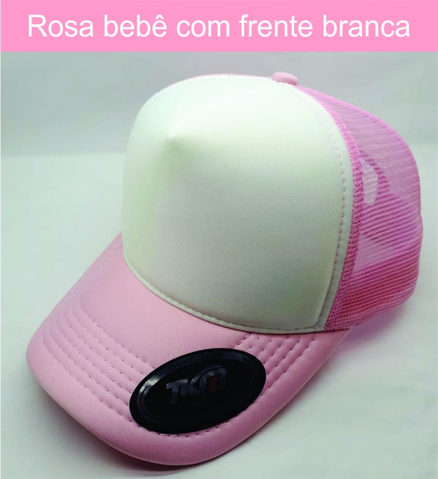 Bone Feminino Redinha Diversas Cores Liso sem Personalização | Vira ...